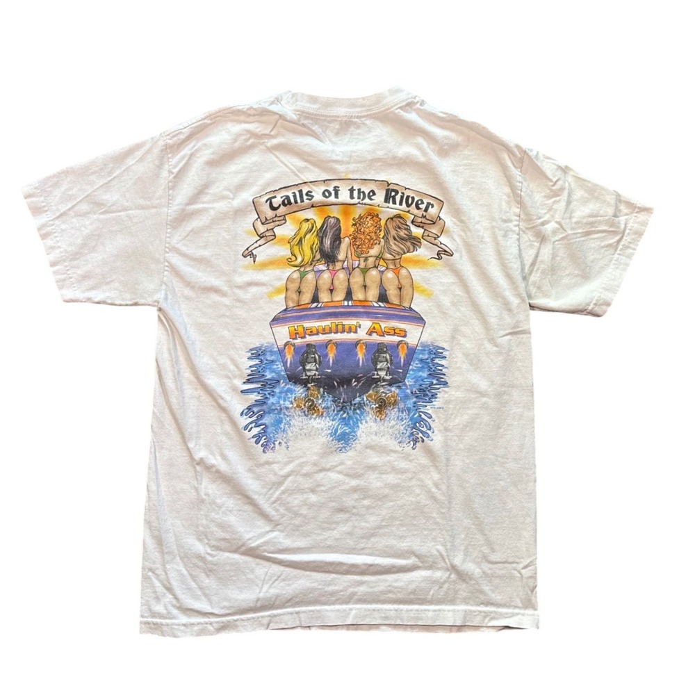 Haulin Ass Tales Of The River T Shirt Colorado River Size L